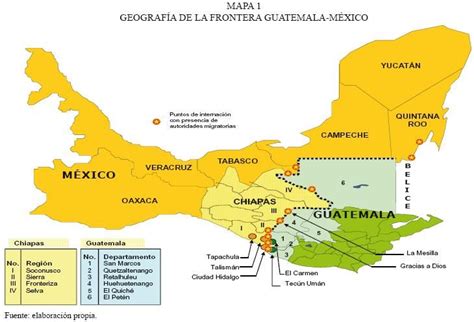 Frontera México (Frontera Corozal) - Guatemala (Bethel), requisitos ...