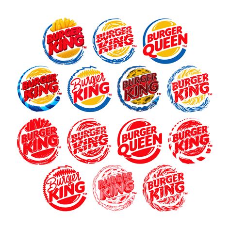 Burger King - Rebranding Logotypes Collection on Behance