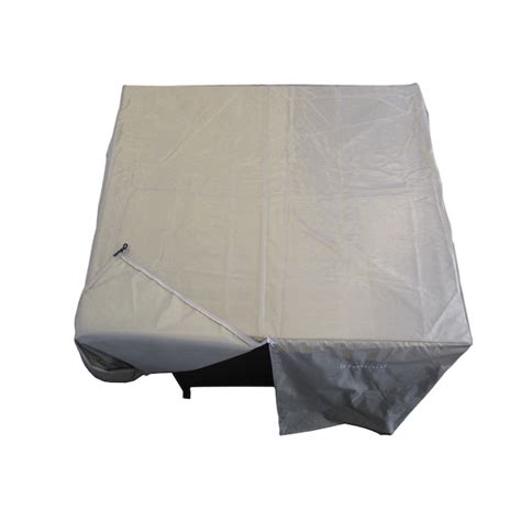 Hiland 45-in Tan Square Firepit Cover in the Fire Pit Covers department ...