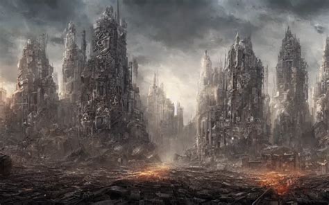 apocalyptic city, concept art, highly detailed, 8 k | Stable Diffusion ...