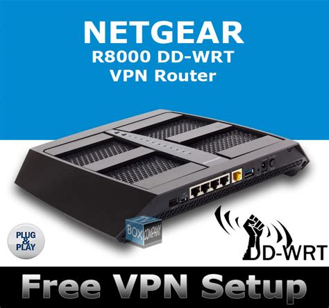 Netgear R8000 Nighthawk X6 DD-WRT VPN Router