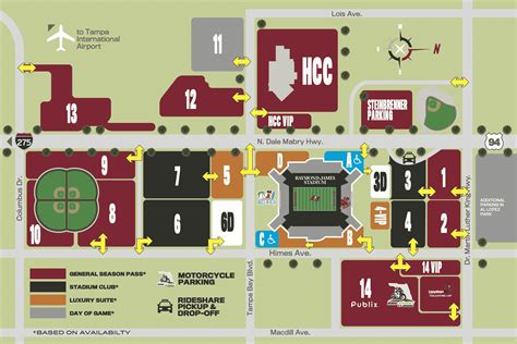 ébouillanter Énorme compiler raymond james stadium parking map Civique ...