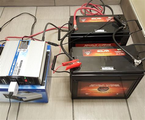 How To Build A Home Battery Backup System - Homemadeal