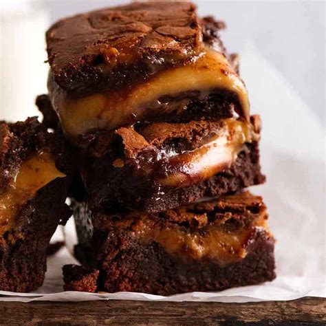 Caramel Brownies | RecipeTin Eats