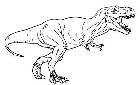 Free Printable Coloring Pages Of T Rex - Printable Form, Templates and ...