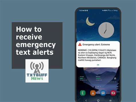 How to receive emergency text alerts | TxtBuff News