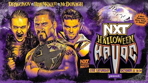 WWE NXT Halloween Havoc 2022 Match Card: Bron Breakker in action