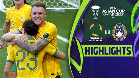 Watch Australia Vs Indonesia - Highlights Video Online(HD) On JioCinema