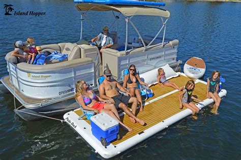 Island Hopper® Patio Dock 15' Floating Platform