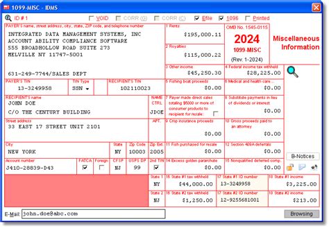 1099-MISC Software: Software to Print & E-File Form 1099MISC