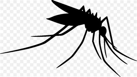 Mosquito Clip Art Insect Silhouette Line Art, PNG, 980x554px, Mosquito ...