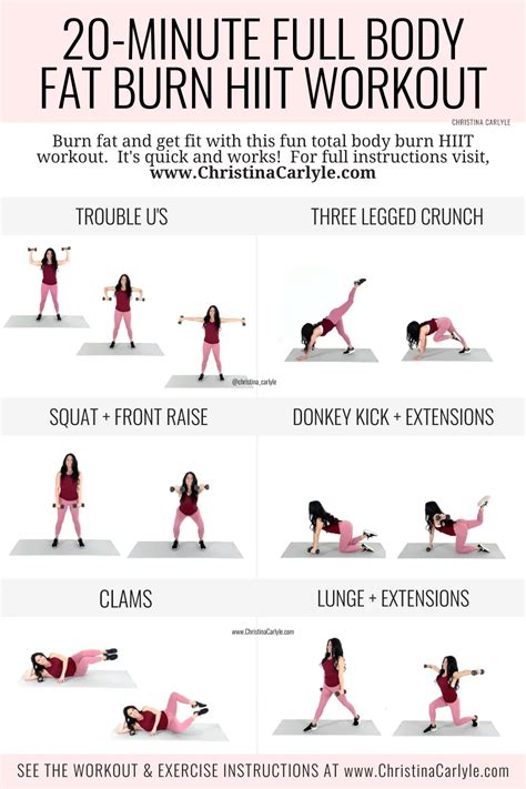 HIIT Workout for Women that Burns Fat & Tones the Full Body