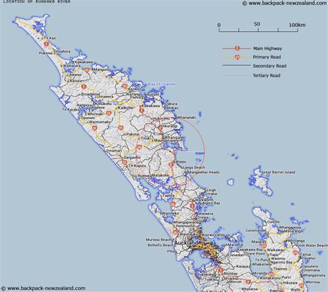 Where is Ruakaka River? Map - New Zealand Maps