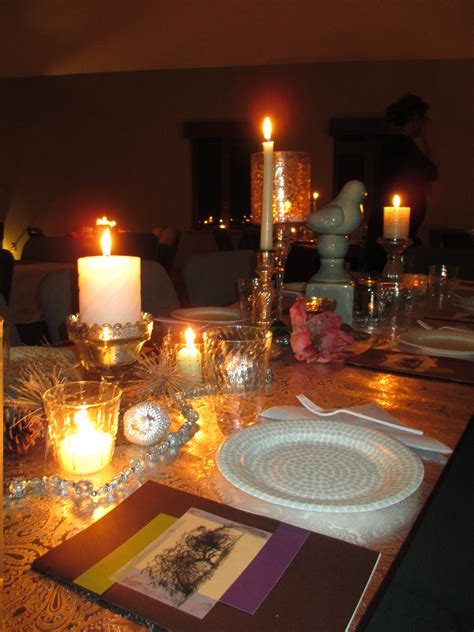 Advent by Candlelight | Christmas vignettes, Candlelight, Table decorations