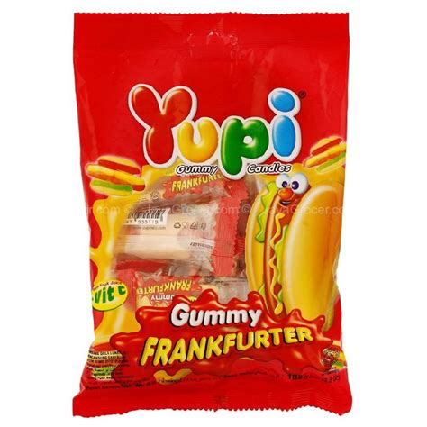 Yupi Gummy Frankfurter / Gummy Pizza 84g/88g (Pouch Bag) | Shopee Malaysia