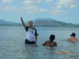 Snorkeling while island hopping in Honda Bay, Palawan island. Water was ...