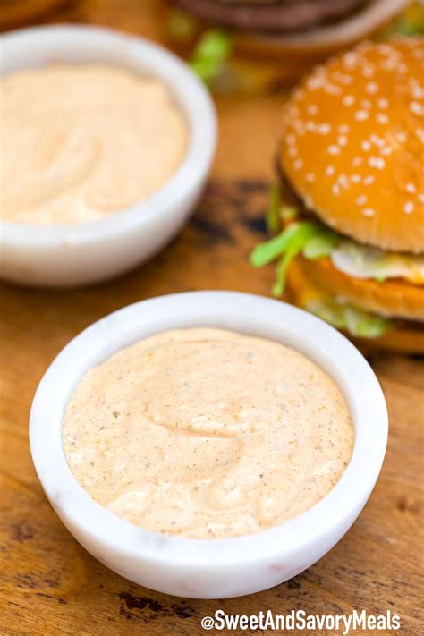 McDonald's Big Mac Sauce Copycat [Video] - Sweet and Savory Meals