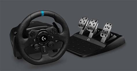 Logitech G923 TRUEFORCE, steering wheel and pedals for simulators ...