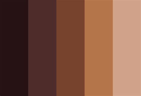 Brown Color Palettes - colordesigner.io