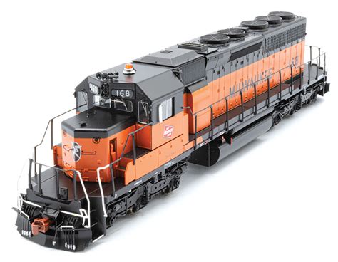 Late-Era Look for The Milwaukee Road ScaleTrains SD40-2 in HO scale ...