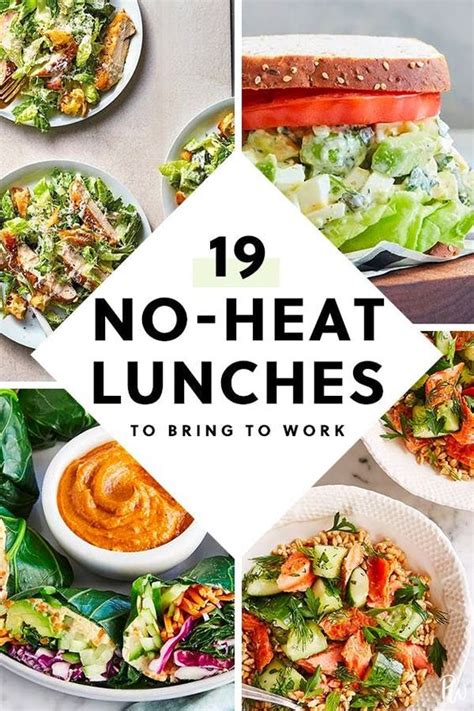 19 No-Heat Lunches to Bring to Work - Easy Food Recipes