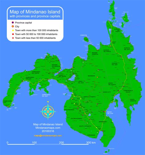 Mindanao Map | Color 2018