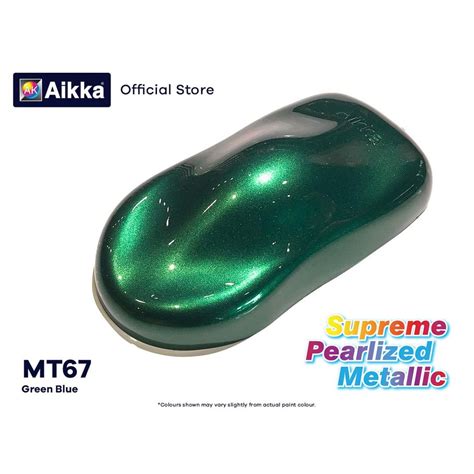 AIKKA MT67 GREEN BLUE SUPREME METALLIC 2K PAINT | Shopee Malaysia