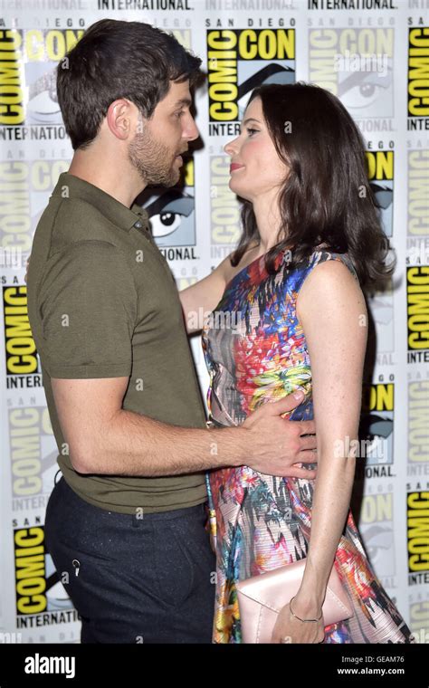 San Diego, USA. 23rd July, 2016. David Giuntoli und Elizabeth 'Bitsie ...