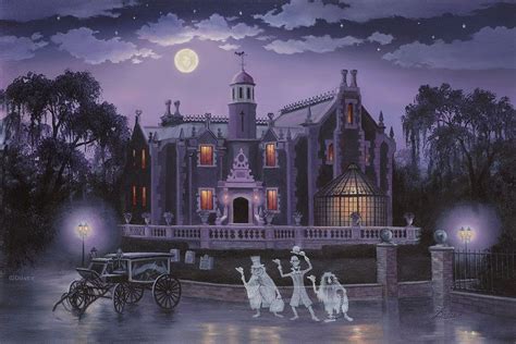 Haunted Mansion Disney World Art - 898x600 Wallpaper - teahub.io