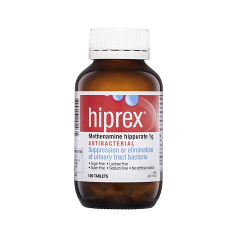 Hiprex 1g 100 Tablets | WholeLife