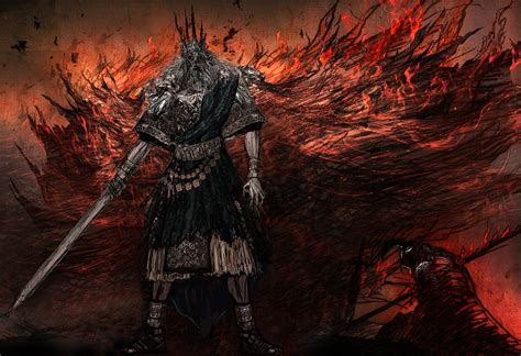 Artwork Gwyn Lord of Cinder | Dark Souls | FromSoftware | Cook and Becker