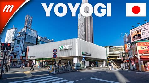 Yoyogi Station to Shinjuku Station - TOKYO WALKING TOURS - YouTube