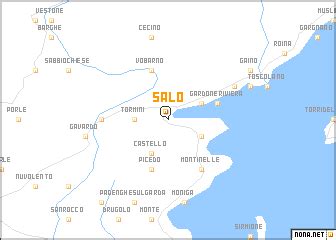 Salò (Italy) map - nona.net