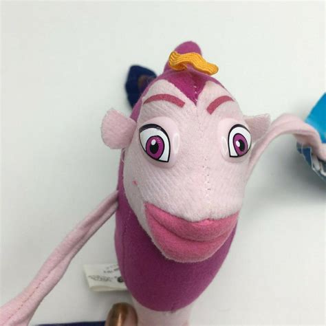 Shark Tale ANGIE Plush Doll Fish Pink Purple Tails Lovey Friend Sea ...