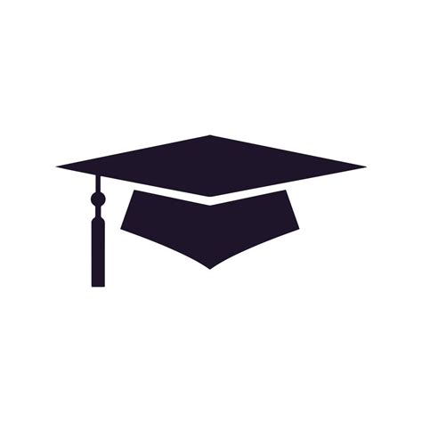 graduation cap icon vector design 6644839 Vector Art at Vecteezy