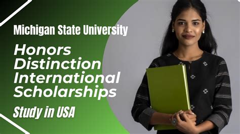 Honors Distinction International Scholarships at Michigan State ...