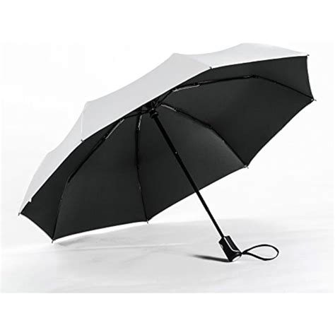 UPF 50+ UV Protection Travel Umbrella Ultra Light Weight Black Sports ...