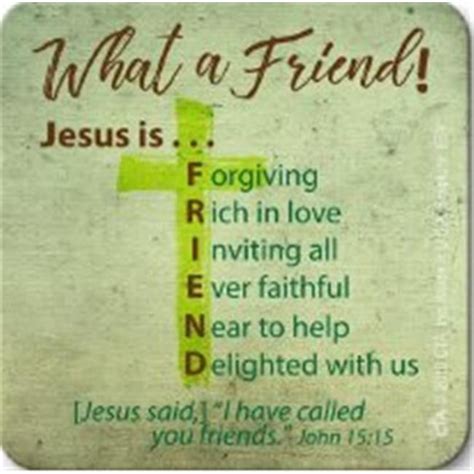 Christ to All 145494 Magnet-What a Friend - John 15-15 ESV - Walmart ...