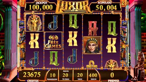 Luxor Slot Machine - YouTube