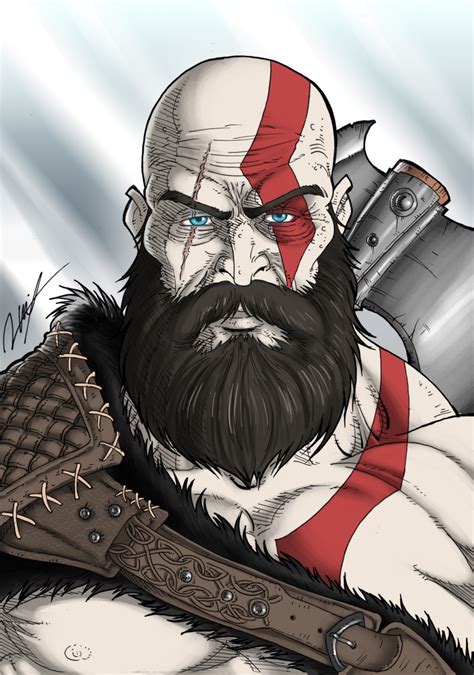 ArtStation - Kratos, Ronnie Solano Kratos God Of War, Aztec Tattoo, O ...