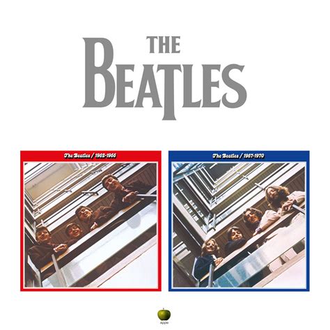 Beatles Red Blue Albums 2024 - Sal Lesley