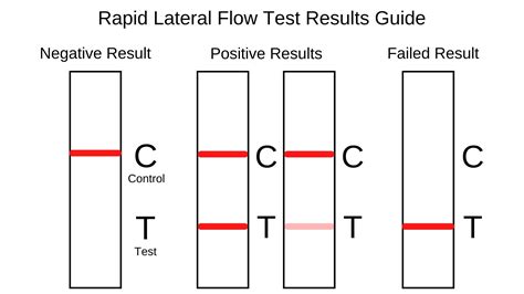 report at lateral flow test