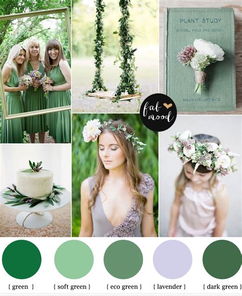 green and lavender wedding,green lavender color scheme