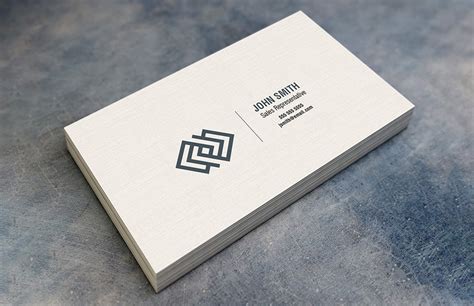 Linen Business Cards » Doculand - Printer | Montreal digital printing ...