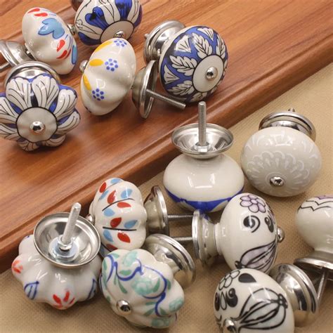 Ceramic Kitchen Cabinet Knobs - Image to u