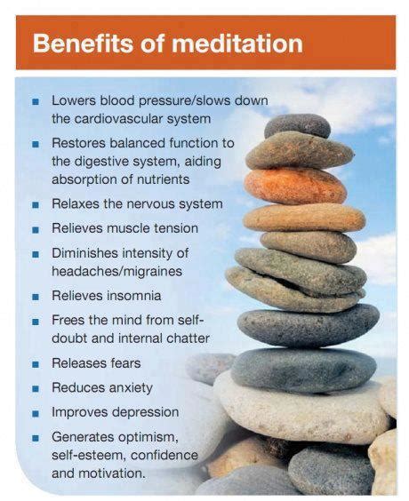 Infographic: The Benefits of Meditation | Infographic A Day