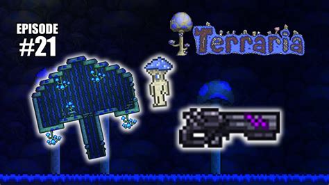 Crafting The Onyx Blaster and making a house for The Truffle | Terraria ...