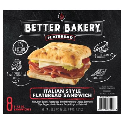 Better Bakery Italian Style Flatbread Sandwich - Delicious! : r/Costco