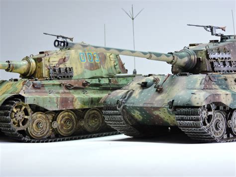 Tiger II Pair - Ambush Camo - Different Concepts | Armorama™