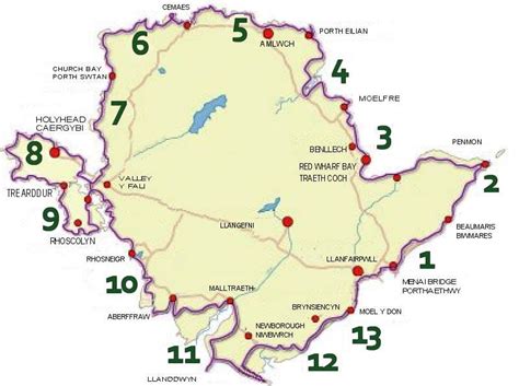 isle of anglesey coast path route | Anglesey, Walking holiday, Anglesey ...